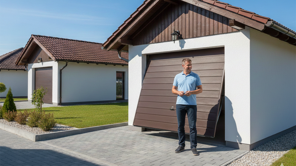 Garážová vrata výklopná